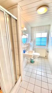 Et badeværelse på Ferienhaus MAGELLAN '2'