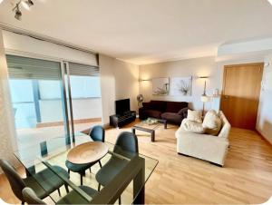 Posezení v ubytování Ático deltamar