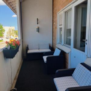 Afbeelding uit fotogalerij van Saunallinen yksiö ydinkeskustassa, iso parveke in Laitila