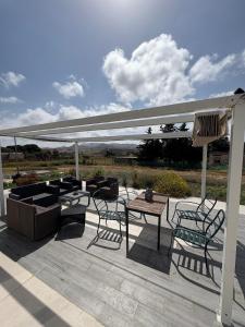 Balkón nebo terasa v ubytování Movil Home rural en Cartagena