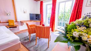 Μια τηλεόραση ή/και κέντρο ψυχαγωγίας στο Seehotel ZUR MÜNZ