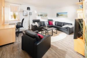 Posezení v ubytování De Gode Stuuv - mit Sauna