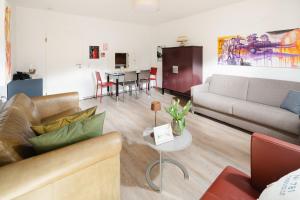 Χώρος καθιστικού στο Haus Seute Deern - Whg. Bilge
