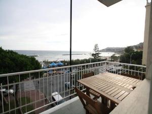 A balcony or terrace at Rentopolis Fronte Mare Taggia