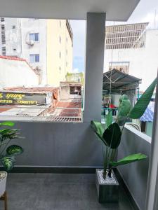 En balkon eller terrasse på H2T Hotel Vip