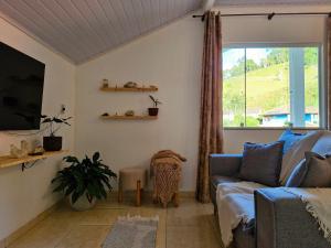 Χώρος καθιστικού στο Casa das Andorinhas - Natureza e charme em Lumiar