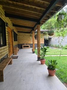 Zahrada ubytování Cabaña campestre dentro de Granja Organica