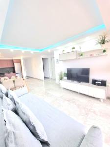 Khu vực ghế ngồi tại Two-Bedroom ,central,wifi,sea view