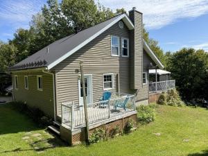 Κήπος έξω από το Chalet Familial GabAdèle
