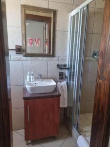 Koupelna v ubytování Skilpadvlei Cottage and Studio's