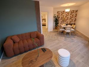 Posezení v ubytování Le 143 Blum, 2 bedrooms, 5 personnes
