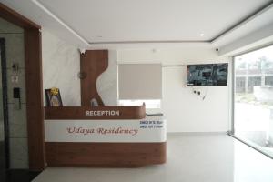 Vstupní hala nebo recepce v ubytování udaya stay