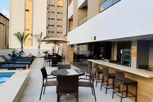 Balkón nebo terasa v ubytování Gold Flat com Café by Apartamentos Jampa + 32 fotografií
