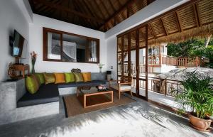 Posezení v ubytování Phandara Luxury Pool Villas