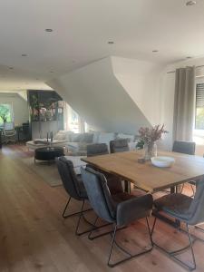Posezení v ubytování Ferienwohnung Lang