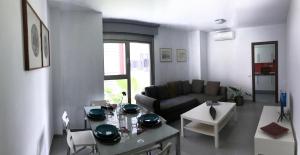 Гостиная зона в New cozy apartment next to the beach! +7 фотографий