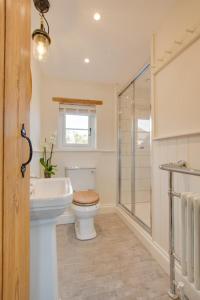 Et badeværelse på Holly Cottage