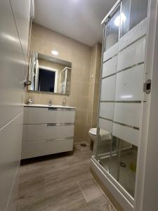 Koupelna v ubytování Noria 1B Izquierda