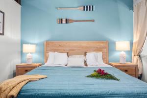 Katil atau katil-katil dalam bilik di Upgraded 2 kings ocean view +71 gambar