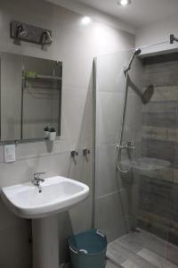 Ένα μπάνιο στο Parador de Chacras Suite