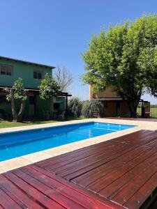 Πισίνα στο ή κοντά στο Espacio Silvestre Cabañas