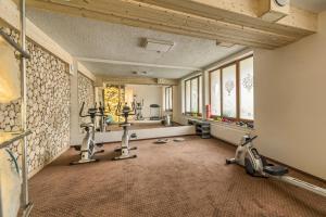 Fitness centrum a/nebo fitness zařízení v ubytování Hotel Pod Wulkanem