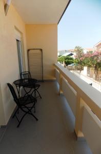 Balkón nebo terasa v ubytování Apartments Lalić