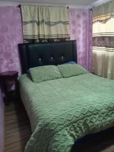 Кровать или кровати в номере Brisas del Pacífico