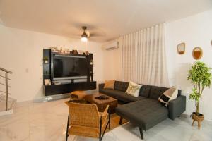 TV/trung tâm giải trí tại Your Ideal Refuge in Punta Cana