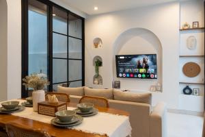 Μια τηλεόραση ή/και κέντρο ψυχαγωγίας στο Arisitan Villa