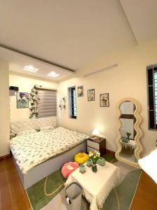 Ένα ή περισσότερα κρεβάτια σε δωμάτιο στο HAMA HOUSE Lạch Tray +18 φωτογραφίες