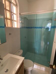 Ένα μπάνιο στο Villa Samari 3 casa campestre con piscina privada