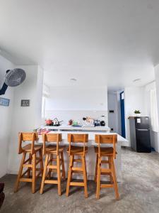 Kuchyň nebo kuchyňský kout v ubytování Departamento en Chancay con Vista al Mar y cerca al Megapuerto + 2 fotografie