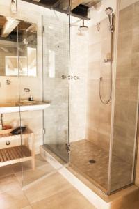 Koupelna v ubytování Hotel Piazza Vecchia