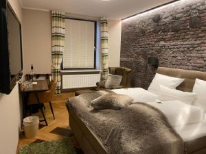 Χώρος καθιστικού στο Zum Burggraf