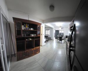 a living room with a kitchen and a dining room at Casa, Habitación, Alojamiento, Estancia- in Chiapa de Corzo