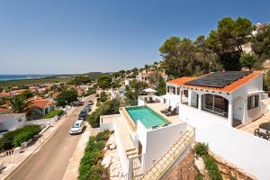 Naturlandskabet i nærheden af villaen