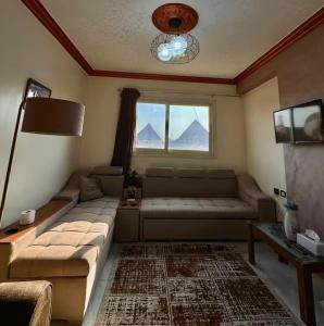 Posezení v ubytování Zain Pyramids Hotel