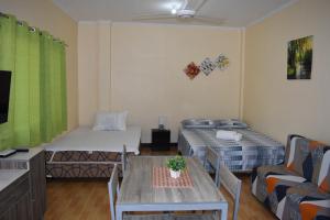 Postel nebo postele na pokoji v ubytování Valencia Studio apartment