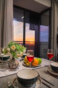 Makanan di atau berdekatan apartmen