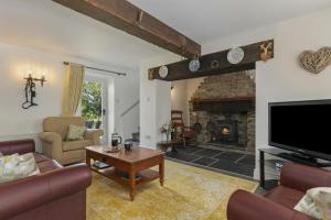 Istumisnurk majutusasutuses Stable Cottage Nanternis