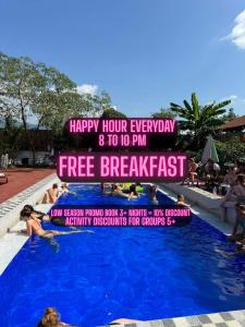 Πισίνα στο ή κοντά στο Vang Vieng Chill House