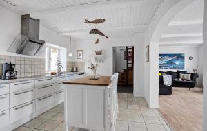 Kuchyň nebo kuchyňský kout v ubytování Beautiful Home In Assens With House Sea View