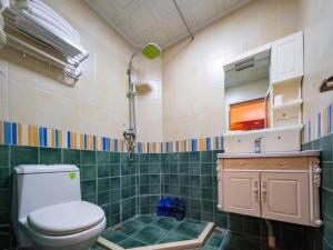 Ένα μπάνιο στο 微漾小筑主题客栈