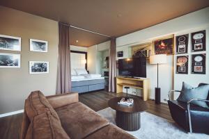 TV a/nebo společenská místnost v ubytování Quality Hotel Maritim