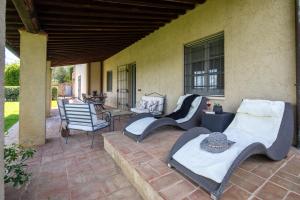 Posezení v ubytování Villa Mary by VacaVilla + 35 fotografií