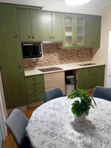 Køkken eller tekøkken på Habitación Puerta del Carmen