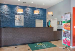 Certifikát, hodnocení, plakát nebo jiný dokument vystavený v ubytování Quality Inn Carthage