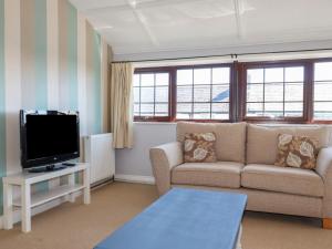 TV a/nebo společenská místnost v ubytování The Loft