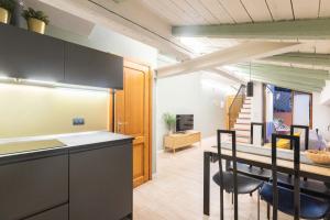 Køkken eller tekøkken på Everyday Apartments Torre Medioevale